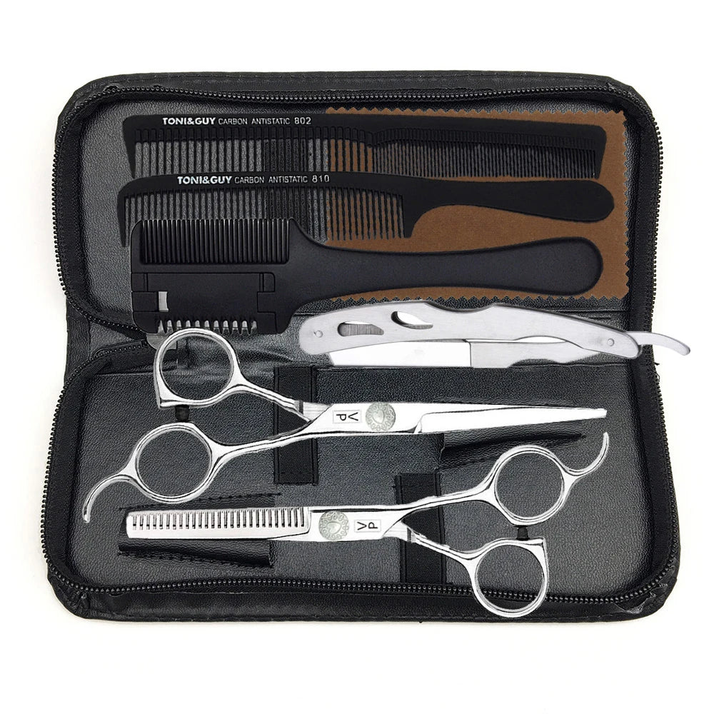 6.0 inch 17cm Professional hairdressing scissors Straight Shears