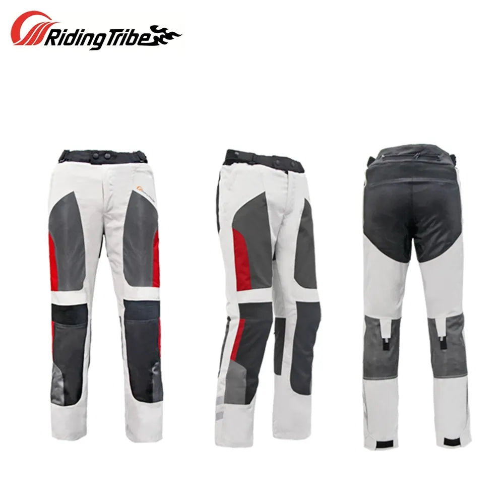 Motorcycle Pants Waterproof Breathable Warm All Season Motocross Rally Rider Riding Protection Trousers With free Kneepads HP-12