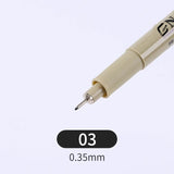 3/6/7/Pcs Pigma Micron Pen Liner Ink Marker Pen