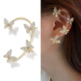 20Style Luxury Shiny Crystal Rhinestone Long Tassel Ear