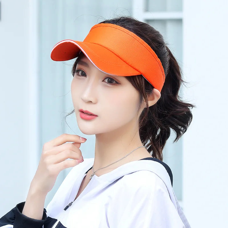 Summer Breathable Air Sun Hats Men Women Adjustable