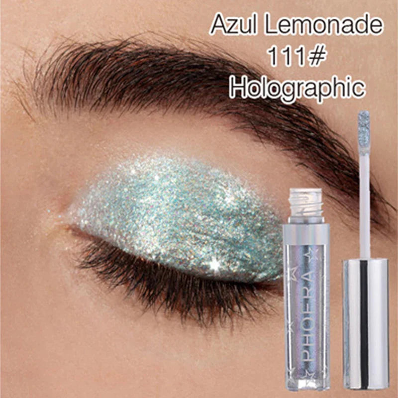 12colors Liquid Eye Shadow Waterproof Glitter Shimmer Easy