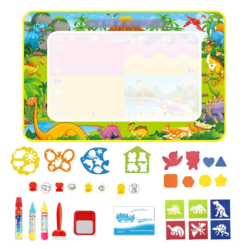 Coolplay Magic Water Drawing Mat Coloring Doodle Mat