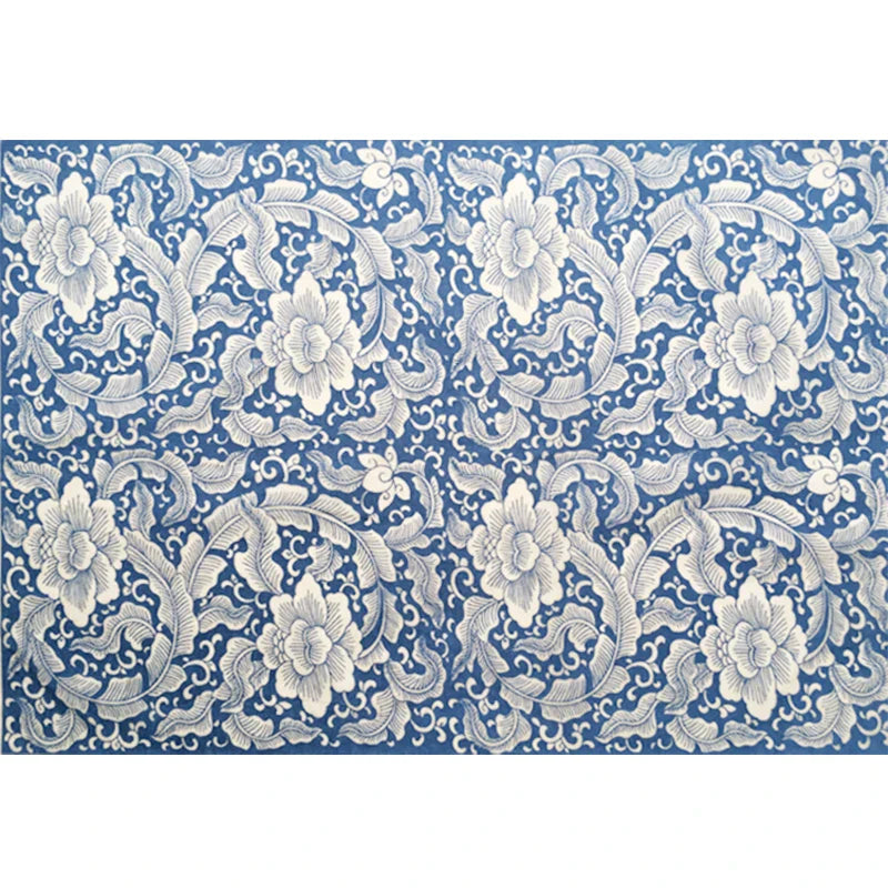 Pottery ceramics clay Transfer paper glaze underglaze flower