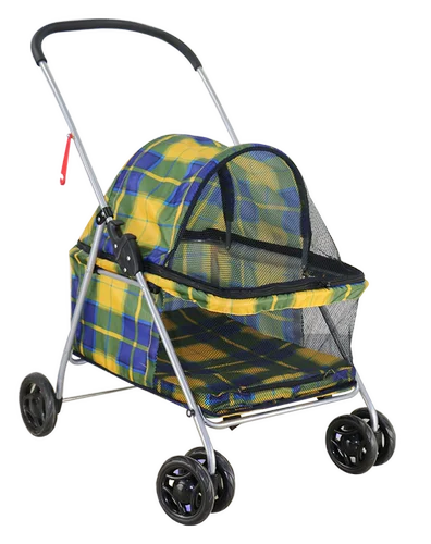 Transportation Pet Cart Carrier For Dogs Walking Cat