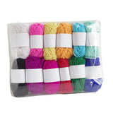12Ball/Set High Quality Warm DIY Milk Cotton Yarn