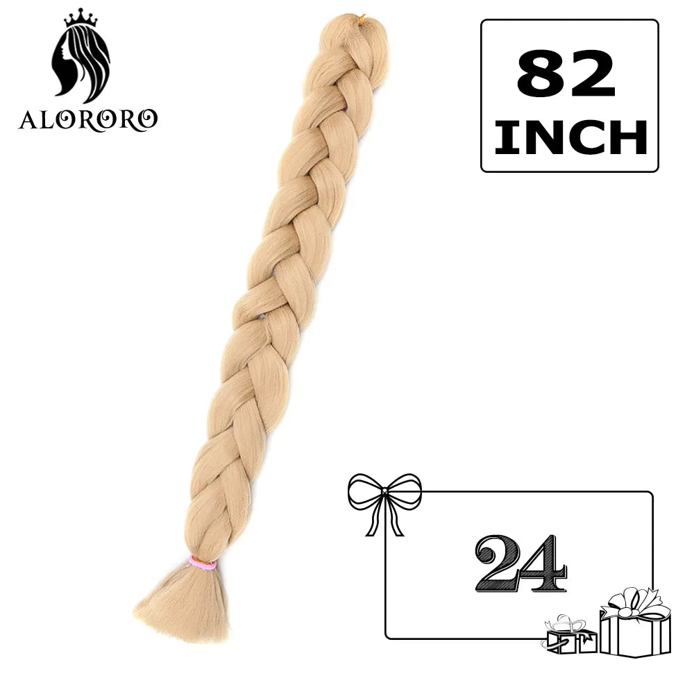 41Inch 165g Jumbo Braiding Hair Long Synthetic Crochet