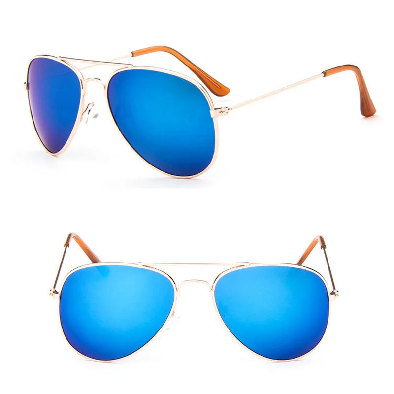 RBROVO 2023 Classic Sunglasses Girls Colorful Mirror Children