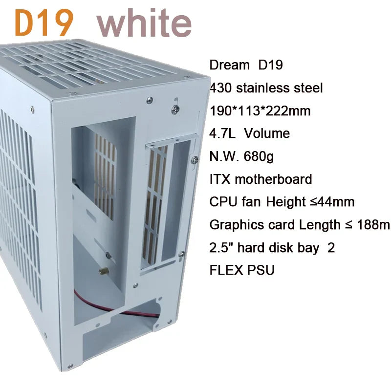 K39 D19 A39 HTPC Mini ITX A4 Chassis