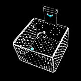 Aquarium Incubator Transparent Acylic Fish Tank Isolation Box
