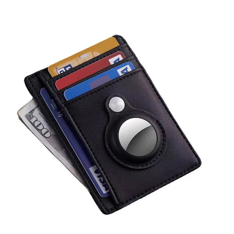 2021 AirTag Wallet – Slim RFID Card Holder with Shockproof Design