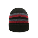 Winter Hats for Women Thick Beanies Letter Striped