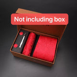 modern ties for men 2024 red Set Gift