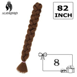 41Inch 165g Jumbo Braiding Hair Long Synthetic Crochet