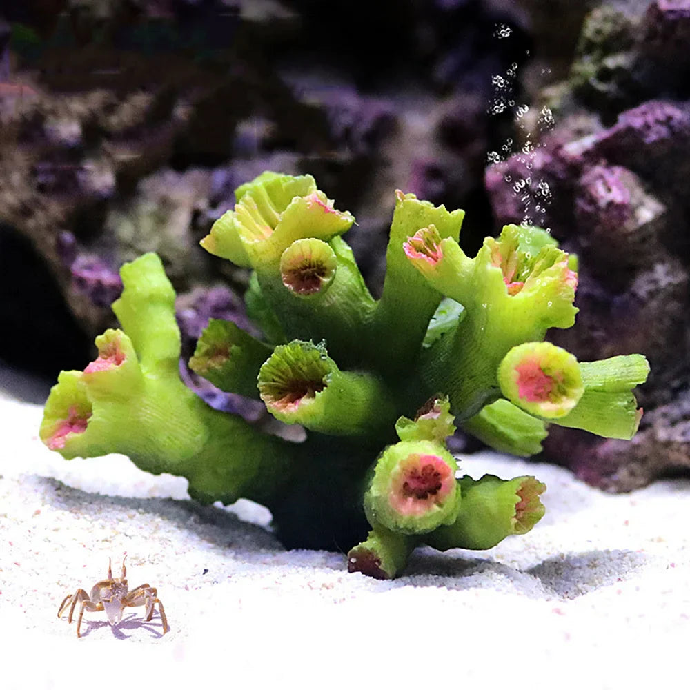 2022 New Artificial Resin Coral Reef Aquarium Ornaments