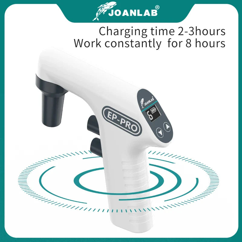JOANLAB Electric Pipette Controller Large Volume Automatic Pipette