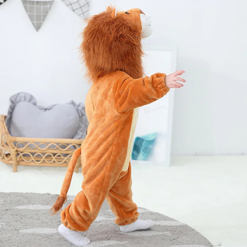 Umorden Animal King Lion Kigurumi Costume Baby Boys