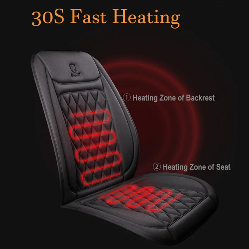 Karcle Heated Car Seat Cover Electric Heated Car
