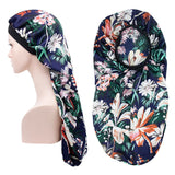 Long Tail Hat NewLady Hair Silk Hat Hairdressing