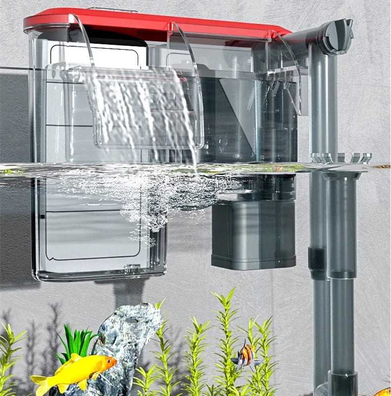 Hang On Up Waterfall Filter Water Pumps Hanging