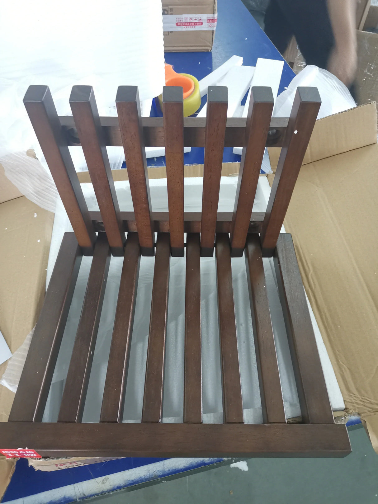 Ultra Thin Hidden Wall Hanging Folding Stool Porch