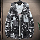 2023 Spring Men's Windbreakers Casual Hooded Jacket New