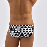 Hig Leg Sexy Gay Mens Swimwear Swim Briefs