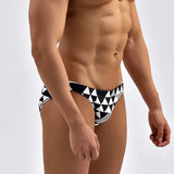 Hig Leg Sexy Gay Mens Swimwear Swim Briefs