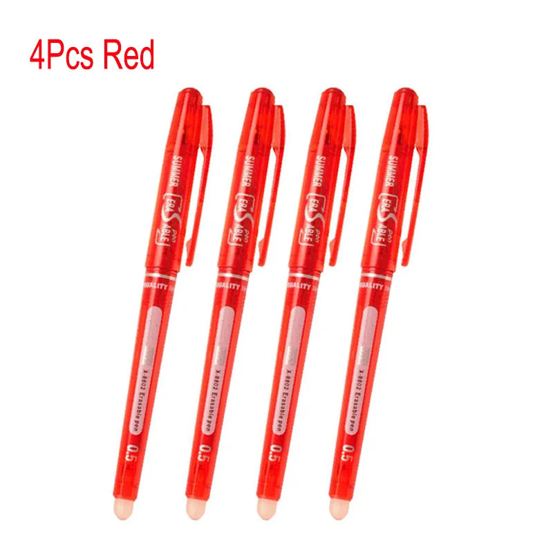 DELVTCH Erasable Gel Pen 0.7mm 0.5mm Bullet Tip