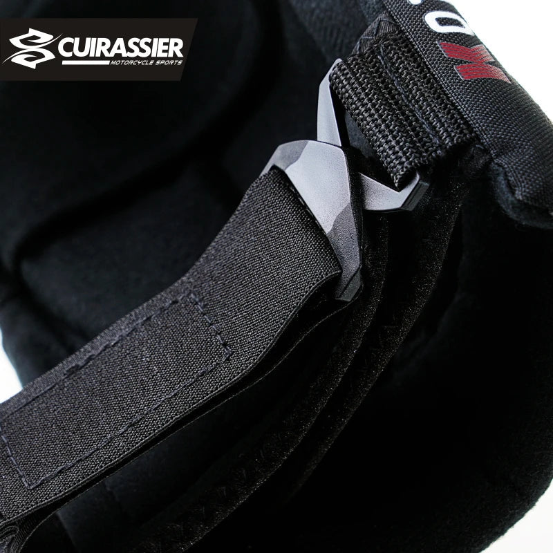 Cuirassier K01-3 Motorcycle Knee Pads Set Knee Protector Moto MX MTB Motocross Protective Gear Knee Guards Kneepad Protection