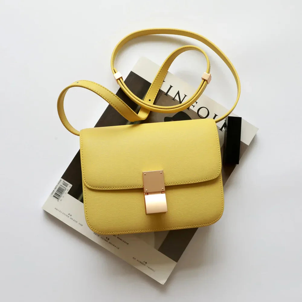 UBELLIN Women's Bag Lady Luxury Box Bag Retro