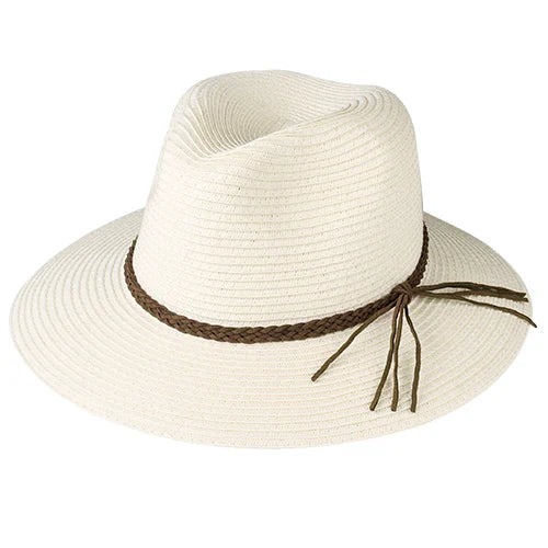 FURTALK Summer Straw Hat for Women Panama Beach