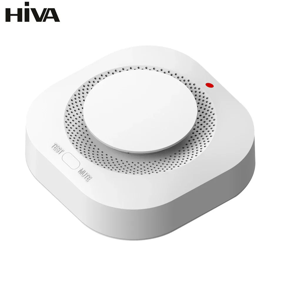 HIVA Wireless 433MHz Smoke Detector Fire Protection Home