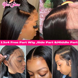 Straight Lace Front Wig 13x4 13x6 Human Hair