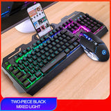 V2 Gaming Keyboard Mouse Headset Set Mechanical Feel