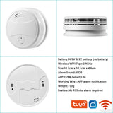Independent Smoke Detector Sensor Fire Alarm Home Security