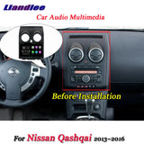 For Nissan Qashqai 2013-2016 Car Android System Stereo Multimedia Player Radio Video GPS Navigation