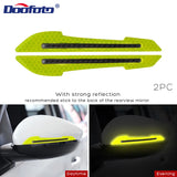 2PCS Car Bumper Reflective Strips Safety Warning mark