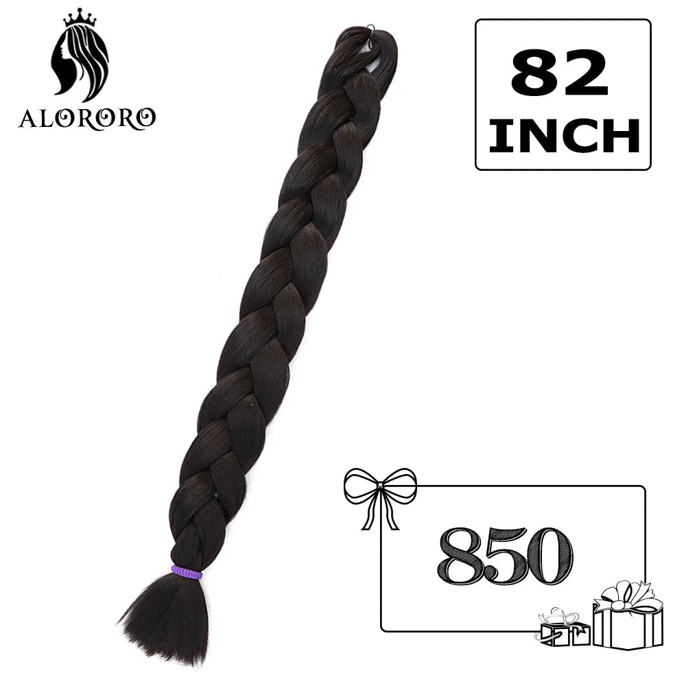 41Inch 165g Jumbo Braiding Hair Long Synthetic Crochet