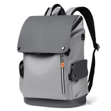High Quality PU Leather Waterproof Men's Laptop Backpack