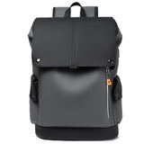 High Quality PU Leather Waterproof Men's Laptop Backpack