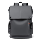 High Quality PU Leather Waterproof Men's Laptop Backpack