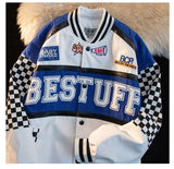 High Quality Racing Suit Varsity Jacket Men Aviator