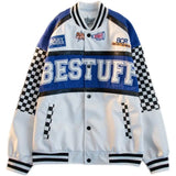 High Quality Racing Suit Varsity Jacket Men Aviator
