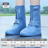 High Top Shoe Cover Portable Durable Galoshes Water