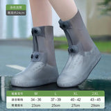 High Top Shoe Cover Portable Durable Galoshes Water