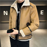 High-end Brand Clothing Men Added Fleece All in