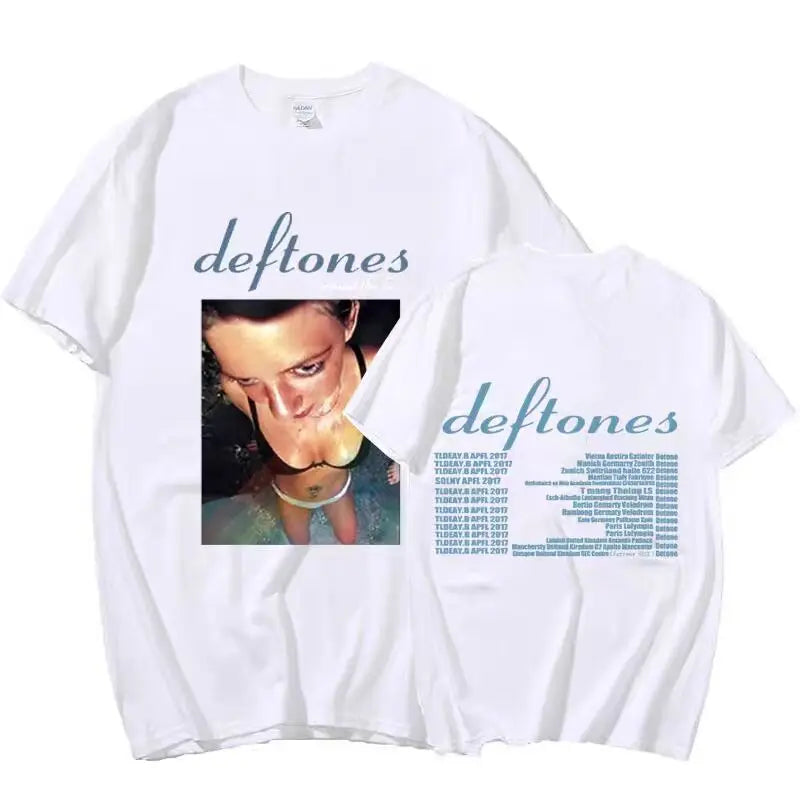 Hip Hop Deftones Women Plus size Summer T