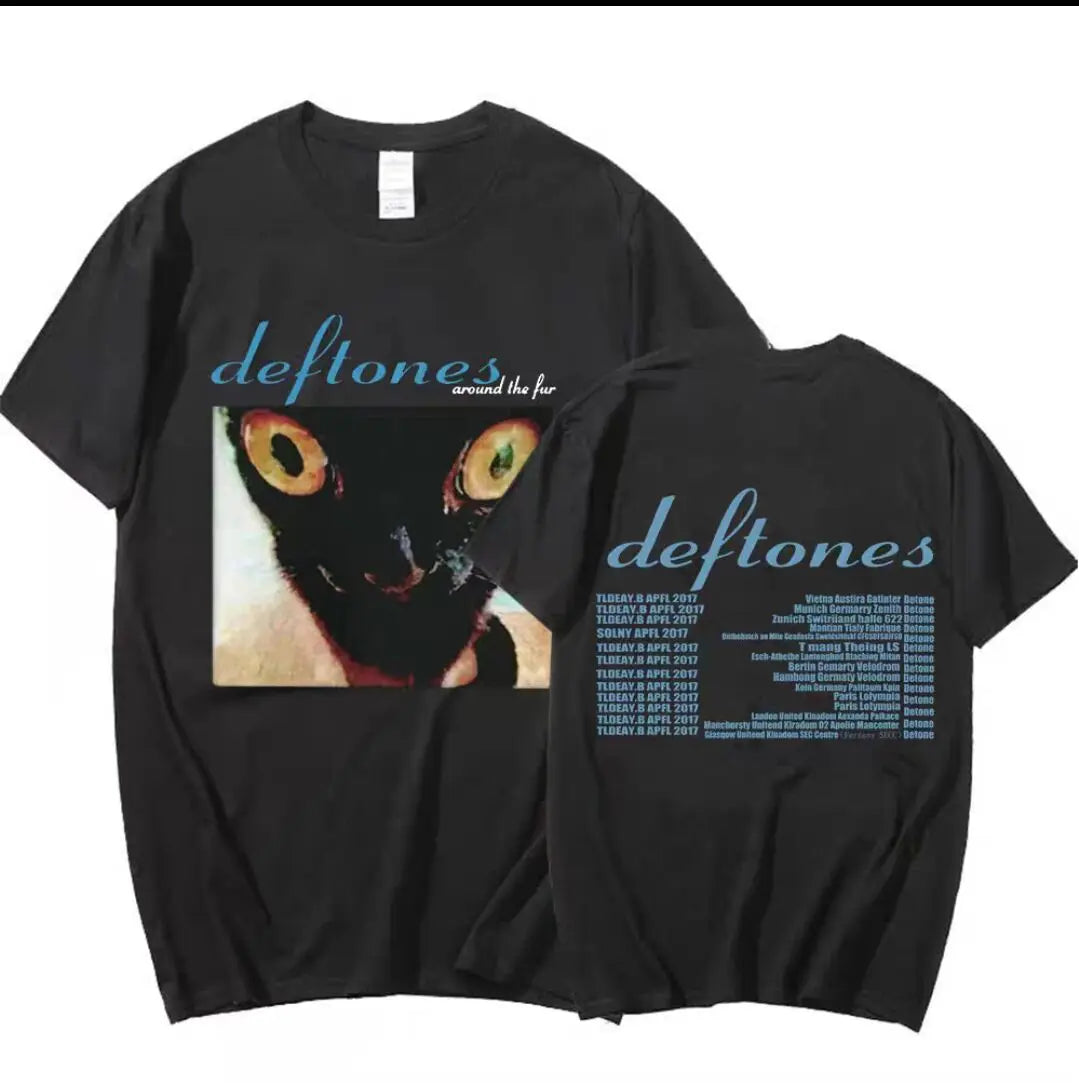 Hip Hop Deftones Women Plus size Summer T