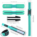 Hip Thrusts Barbell Pad Set with Ankle Strap